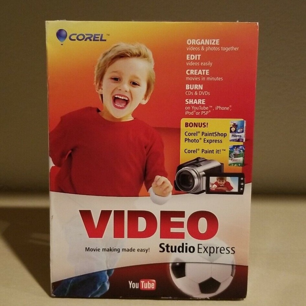 Corel VideoStudio Express 2011 Corel PaintShop Photo Express, Corel Paint it